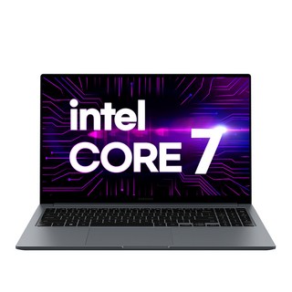 [삼성전자 공식파트너] 갤럭시북4 14세대 코어7 WIN11 MX570 고사양 외장그래픽 한컴오피스팩 동봉, G72AG(그레이), NT750XGP-G72AG, 1TB, 16GB, WIN11 Home