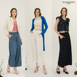 이상봉에디션 25SS 라이트 코튼 데님 팬츠