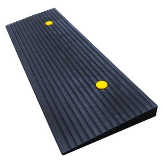 차량진입판 40 (대형)900×300×H40 (낱개) KSM2536, 1개, 블랙