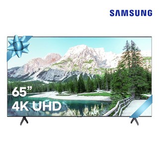 삼성전자 최신형 65인치 슬림형 4K UHD 유튜브 넷플릭스 LED 스마트 TV, 방문설치, 스탠드형