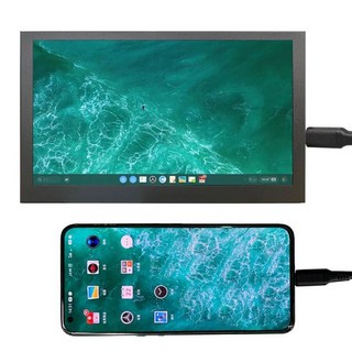 LCD 디스플레이 휴대용 IPS C타입 스트레치 15 6 미니모니터 MUCAI, 너트폰 다른 모델, 고화질 스크래치 방지 필름