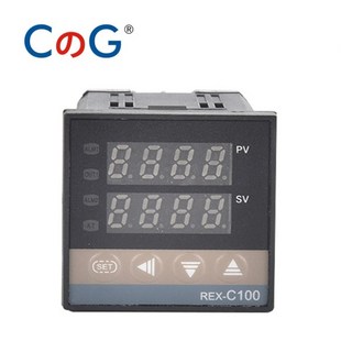 온도센서 CG 48X48 REXC100 K J PT100 온도조절기 도 220V 디지털 출력 전자 PID 프로그래밍 가능 센서 컨, 05 REXC100 PT100 SSR, 1개