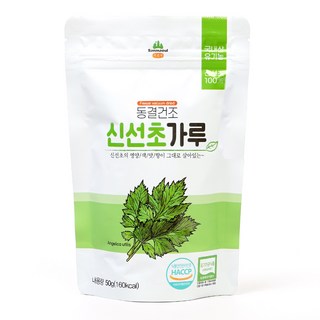 산마을 동결건조 신선초가루 50g 신선초 분말 국내산 유기농, 1개