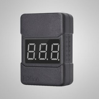 (당일발송) BX100 리포알람/리튬폴리머 배터리 저전압경고부져/전압체커기 1셀 - 8셀, 흰색, 1개