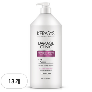 케라시스 데미지 클리닉 단백질 컨디셔너 플로럴파우더향, 1.5L, 13개