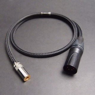 Haldane-4 핀 XLR 밸런스드 남성용 4.4mm 5극 오디오 어댑터 헤드폰 케이블 – 무료 배송, 1m 4.4mm 5극 밸런스드