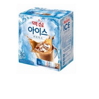 맥심 아이스 커피믹스 50 플러스 3, 1개, 53개입, 13g