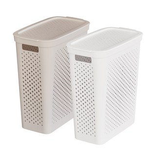 올유리빙 롱슬림 빨래바구니 60L