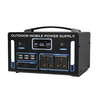 리튬인산철 전지 파워뱅크 220V – 캠핑용 대용량 보조배터리 (650W, 700Wh) 태양광밧데리