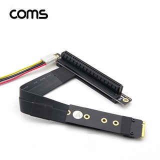 컴스 PCI Express 변환 컨버터 M.2 NVME SSD KEY M to PCI-E 16x 변환 카드 IF677