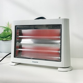 컴프라이프 2단 석영관 전기히터, 화이트, ZL-23FH