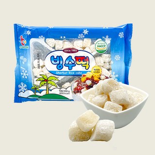부국 빙수떡 200g, 3개