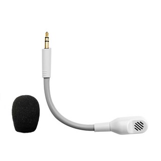 Razer Barracuda X 무선 멀티 플랫폼 용 3.5MM 분리형 헤드셋 마이크 수리 액세서리, 01 CHINA, 02 WHITE