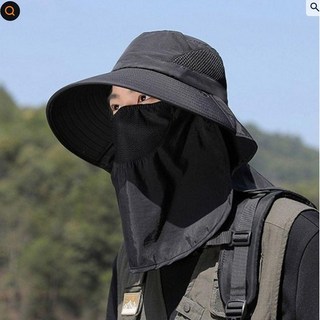 얼굴 여름 햇빛가리개 작업 버킷햇 등산 모자 낚시 1P
