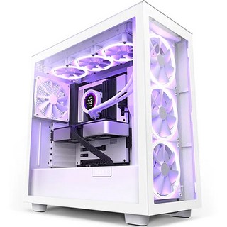 [NZXT] H7 Elite (Matte White) (미들타워)