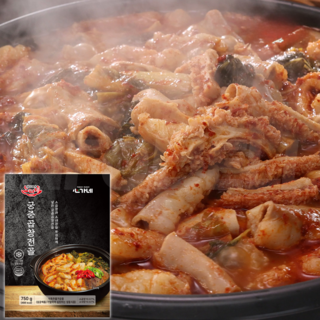 [TV홈쇼핑정품 인포벨]김형일 노다지 궁중곱창전골 소곱창 소양 내장 탕 찌개 밀키트 냉동 간편조리, 6개, 750g