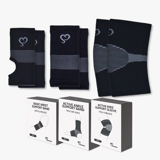 [베베댑] 액티브 임산부 보호대 세트(손목발목무릎)