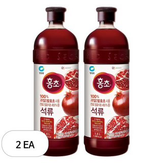 홍초 석류식초, 1.8L, 2개