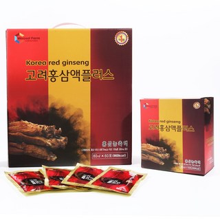 엄마애손 고려홍삼액 플러스 (80mlx60포) (사은품 증정), 1개, 4.8L