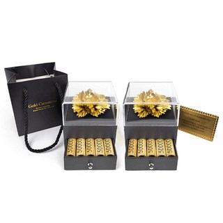 24k 금카네이션 어버이날 선물 골드 카네이션 용돈박스 순금카네이션 2세트구성 상품 이미지