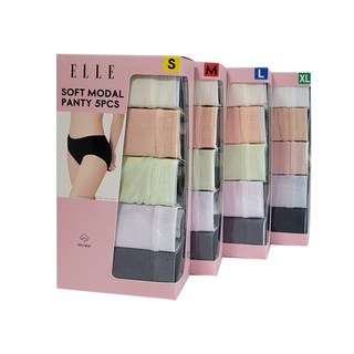 코스트코 ELLE 엘르 여성 소프트팬티 모달팬티 5개입 색상랜덤