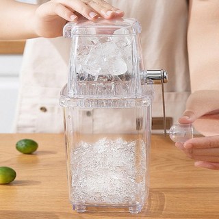 얼음파쇄기 얼음분쇄기 얼음부수기 파쇄기 부수기 각얼음, 투명한, 1개