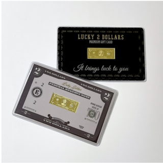 행운의 2달러 순금골드바 1g 개업 기념일 선물 미니골드바 24K 999.9 상품 이미지