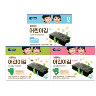 베베쿡 처음 먹는 어린이김, 15g, 1개, 순수15g