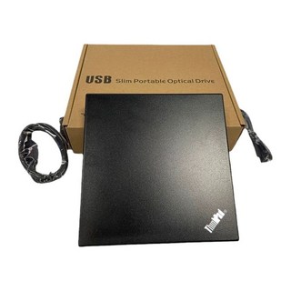 외장형 슬림 USB CDROM ODD 씨디롬 시디롬 컴퓨터 DVDRW OS설치 PC 노트북, A. ThinkPad 외부 광학 드라이브 레코
