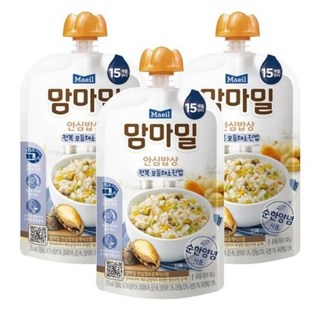맘마밀 안심밥상: 전복 모듬채소진밥