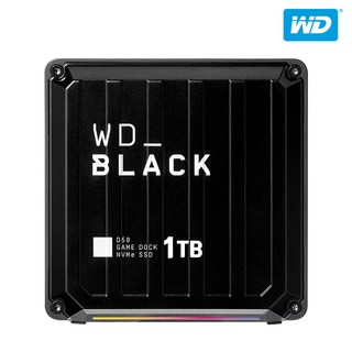 WD BLACK D50 Gaming Dock 외장SSD 1TB, 블랙