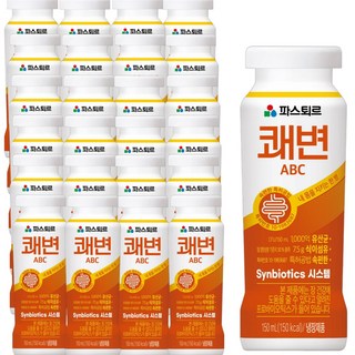 (대영) 파스퇴르 쾌변 요구르트 ABC, 24개, 150ml