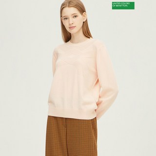 베네통 Benetton logo jacquard sweater 2F 1135U1044 19Z