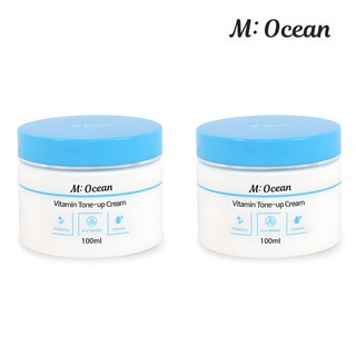 기미 미백 주름개선크림 식약처 기능성 미오션 비타민 톤업크림 100, 100ml, 2개