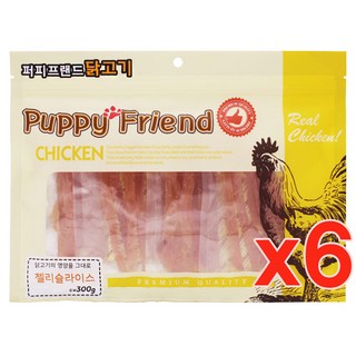 퍼피프랜드 젤리슬라이스 300g