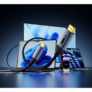 뉴보스 미러링 케이블 넷플릭스 USB C to HDMI MHL 스마트폰TV연결 4K/30Hz 케이블 3미터, 3m, 1개