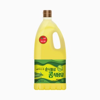 위드쿡 순식물성 콩식용유, 1개, 1.8L