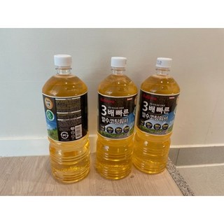 [불스원]레인OK 3배 빠른 발수코팅 에탄올워셔액 1800ml 3개, [불스원]레인OK 3배 빠른 발수코팅 에탄올워셔액 18