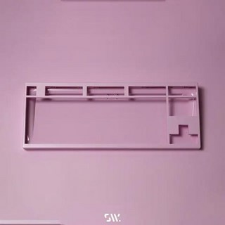 투명 기계식 적축 갈축 매크로 키보드 트랜지션 라이트 키트 플렉스 컷 지지대 커스텀 액세서리 레이아웃 없음 없음 6) Pink-Kit - 6.25U Flex Cut 상품 이미지