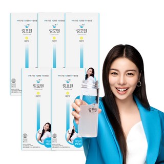 링포텐 수분충전 레몬맛, 110g, 5개