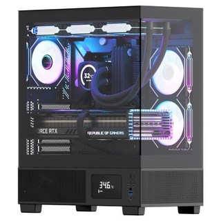 [아이구주] VENTI P5000L [미들타워] [블랙], 1개, 아이구주 VENTI P5000L