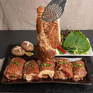 제주 흑돼지 양념구이 2.4kg 특제 소스 비법 푸짐한 왕구이, 흑돼지 양념구이 1.2kg x 2팩, 2개, 1.2L