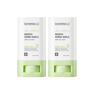 [센텔리안24] 마데카 더마 쉴드 세이프 선스틱 SPF 50+ PA++++ 20g x 2개