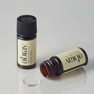 아브라브 염색모발 집중영양 헤어 앰플 염색약에 섞어쓰는 단백질 영양제, 4개, 10ml