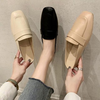 여성 봄 여름 가을 데일리 3컬러 뮬 블러퍼 플랫 슈즈 슬링백 단화 블로퍼 여성로퍼