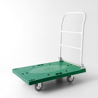 바른생활 구루마 구르마 엘카 밀차 끌차, 무소음인라인바퀴, 녹색판
