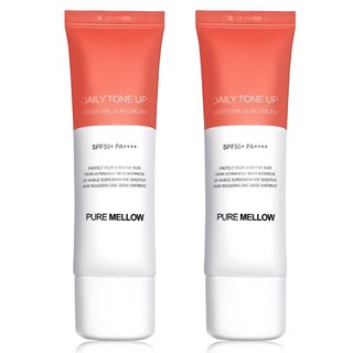 퓨어멜로우 데일리 톤업 촉촉 선크림 SPF50+ PA++++ 50ml 2개 상품 이미지