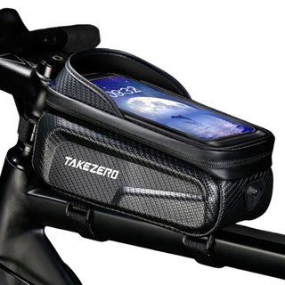 인투잇 자전거 핸드폰 거치대 가방, 1개, 블랙