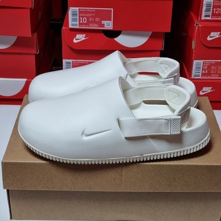 [국내정풐 당일출고] 나이키 슬리퍼 남여 공용 실내화 오피스화 캄 뮬 W 화이트 +(당일출고)