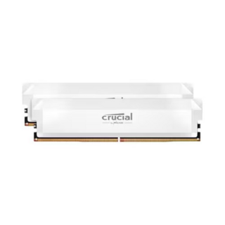 마이크론 Crucial DDR5-6000 CL36 PRO Overclocking White 패키지 대원씨티에스 (32GB(16Gx2)) -M, DDR5-6000 PRO OC 화이트 32GB16X2
